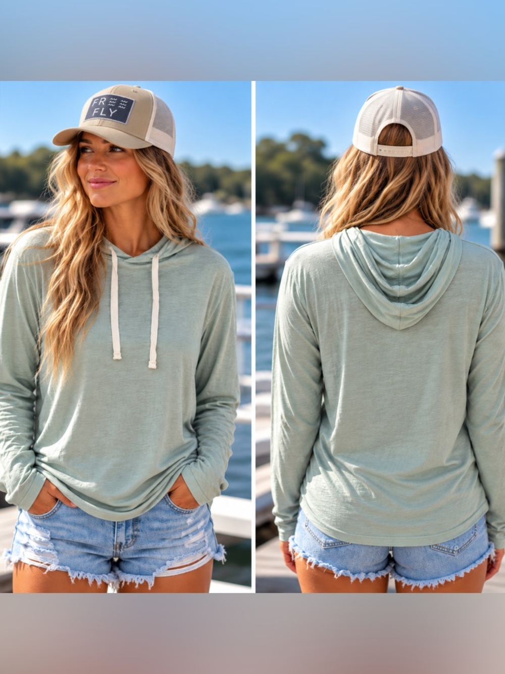 Free Fly Bamboo Lightweight Hoodie II UPF 20+ Sun Protection